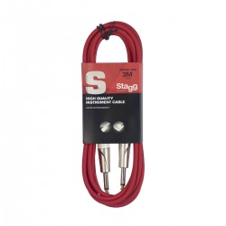 Ģitāras Instrumentu vads jack-jack 3m SGC3DL CRD Stagg