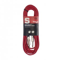 Ģitāras Instrumentu vads Stagg SGC6DL CRD