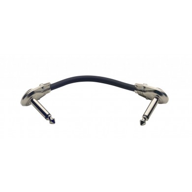 Patch kabelis  jack/jack, 10 cm, Stagg SPC010L FL