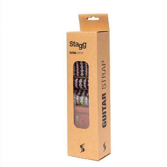 Guitar strap woven nylon SWO-CLASS-BLK Stagg