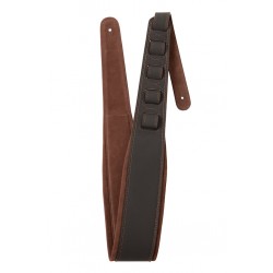 Ģitāras siksna 82-141 cm Stagg SLPL-NUBUK-BRWN