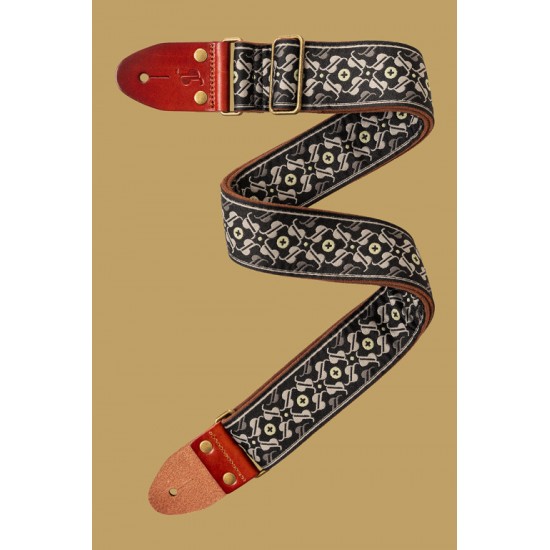 Guitar strap 82-141 cm woven nylon SWO-30TH-GREY Stagg