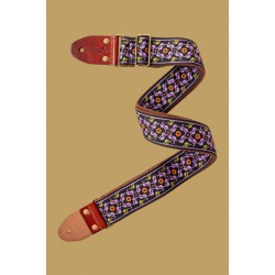 Guitar strap 82-141 cm woven nylon SWO-30TH-PURP Stagg