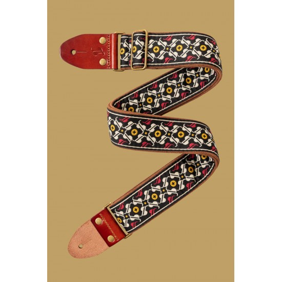 Guitar strap 82-141 cm woven nylon SWO-30TH-YLW Stagg