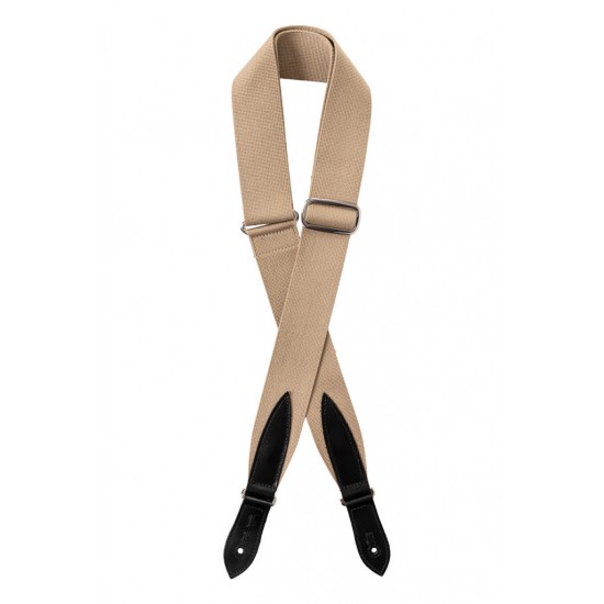 Guitar strap 82-141 cm Stagg SWO-COT-CL WH/BE