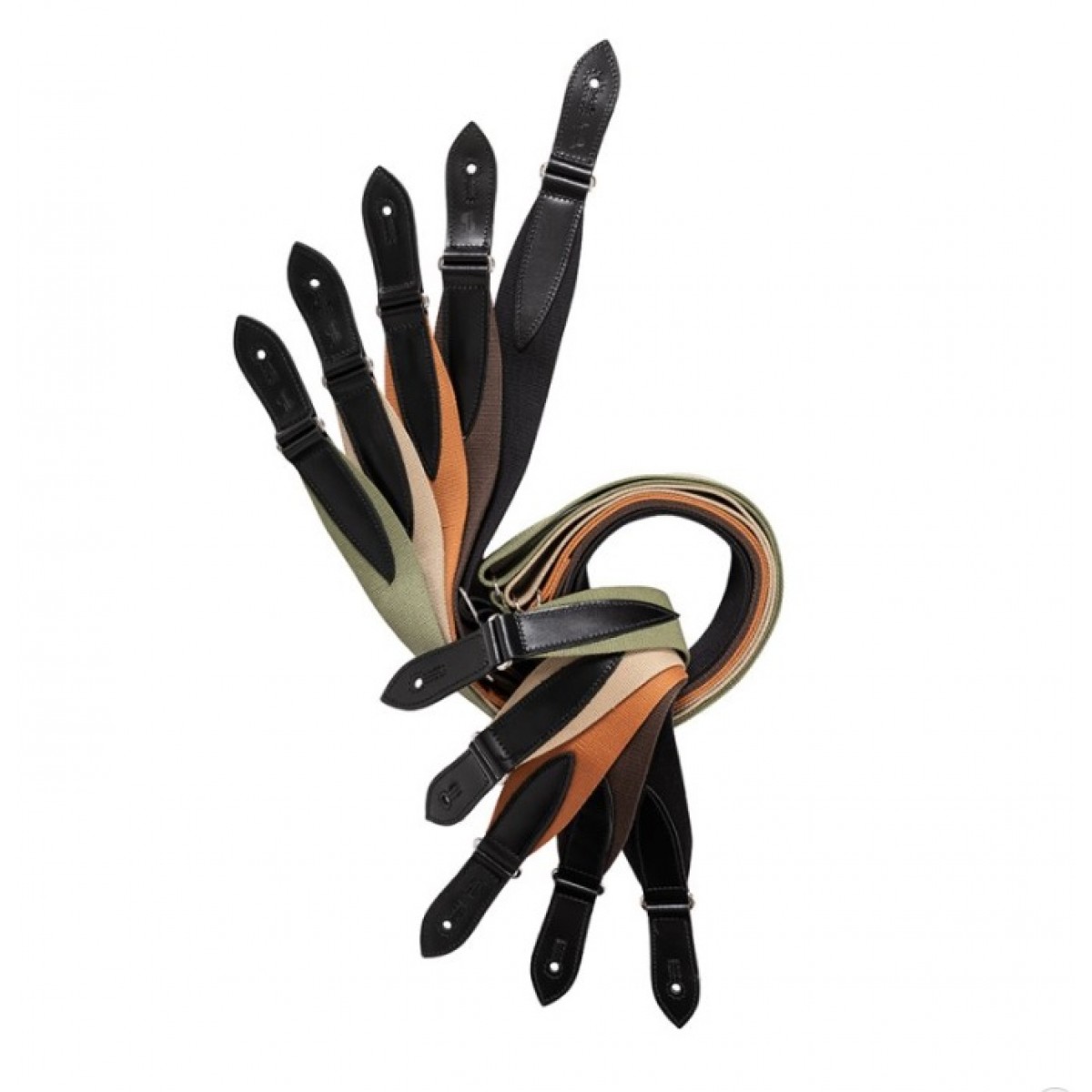 Ģitāras siksna 82-141 cm Stagg SWO-COT-CL BRW