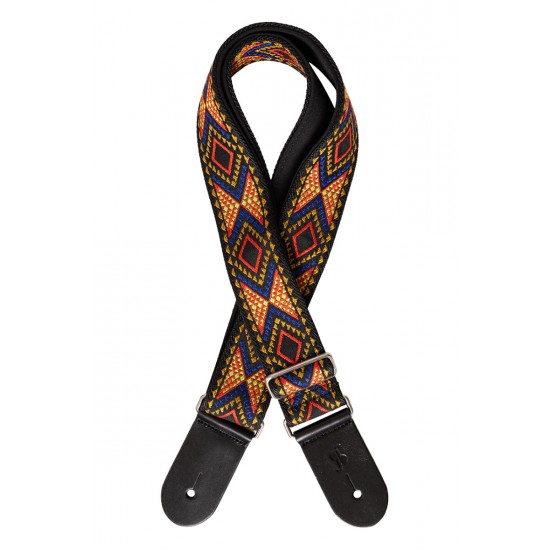 Ģitāras siksna 82-141 cm Stagg SWO-SAM2-GOLD