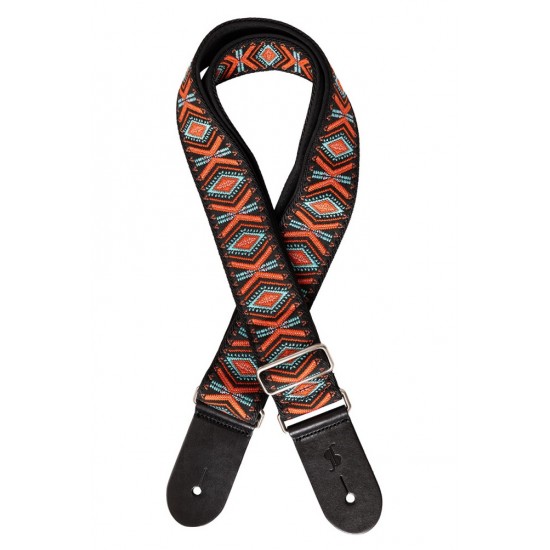 Ģitāras siksna 82-141 cm Stagg SWO-SAM1-ORA