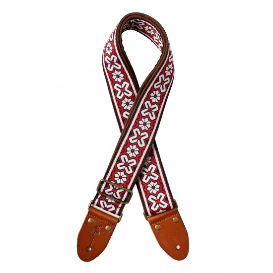 Guitar strap woven nylon SWO-TIA-RED Stagg