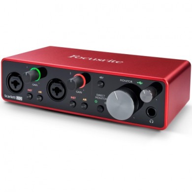 Audio Interface Focusrite Scarlett 2i2 3rd Gen