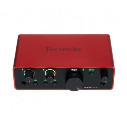 Skaņas karte Focusrite Scarlett Solo 4rd Gen audio Audio Interface