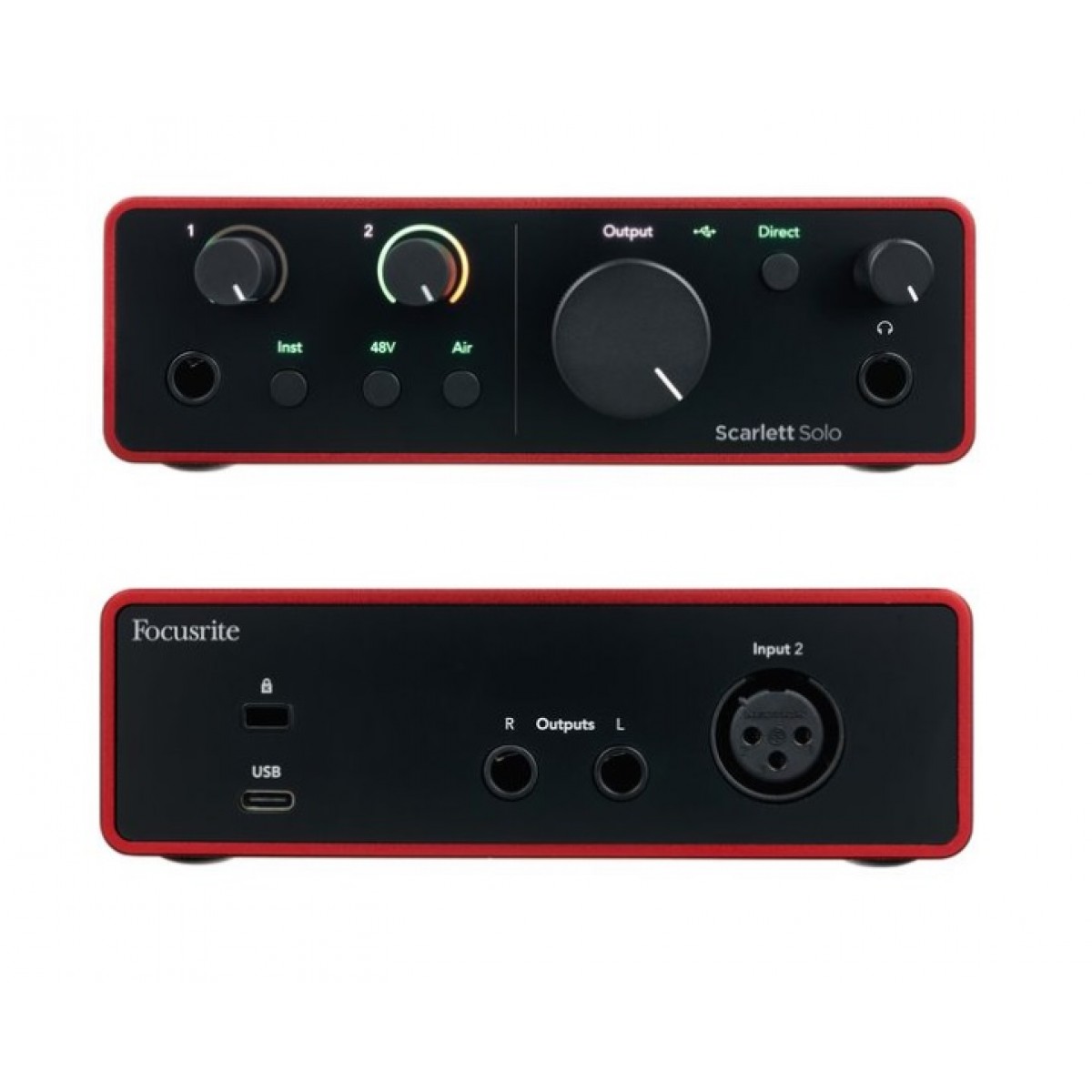 Skaņas karte Focusrite Scarlett Solo 4rd Gen audio Audio Interface
