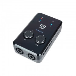 TC Helicon Go Twin interfeiss mobilajām ierīcēm 2 kanālu audio/MIDI