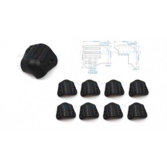 Guitar amplifier corner set 36x36mm SP-PL2