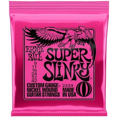 Elektriskās ģitāras stīgas Ernie ball 09-42 (2223)