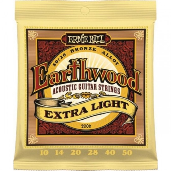 Akustiskās ģitāras stīgas Ernie Ball (2006)