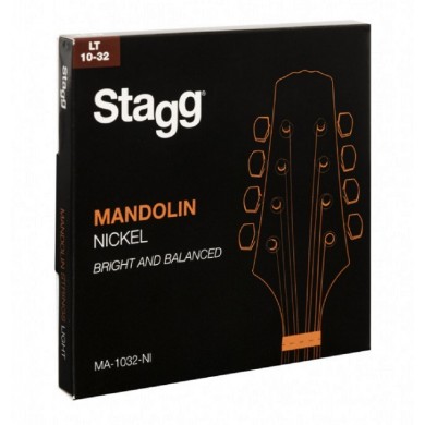 Mandolīnas stīgas komplekts MA-1032-NI Stagg mandolin strings set