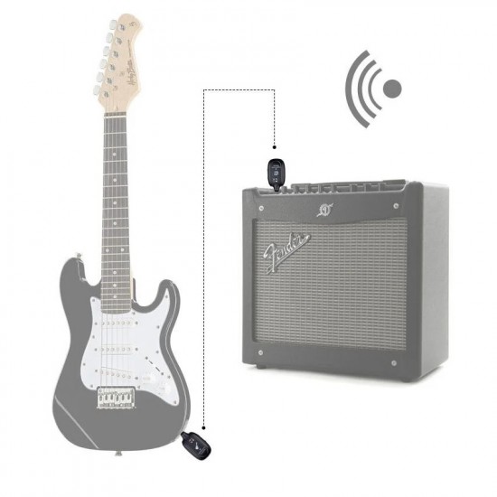 Wireless guitar transmission set A8