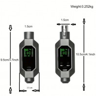 Wireless dynamic microphones (guitar) transmission set SUW U3 Wireless dynamic microphones (guitar) transmission set SUW U3