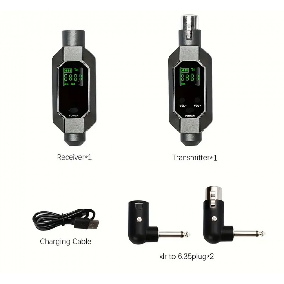 Wireless dynamic microphones (guitar) transmission set SUW U3 Wireless dynamic microphones (guitar) transmission set SUW U3