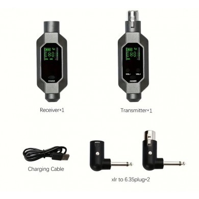 Wireless dynamic microphones (guitar) transmission set SUW U3