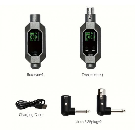 Wireless dynamic microphones (guitar) transmission set SUW U3