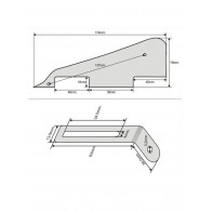 Komplekts pickguard ģitārai Les Poul style PRPG-030