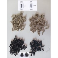 Pickguard uzlīkas montāžas skrūve M3x12 NI diametrs 5 mm Pickguard Screw