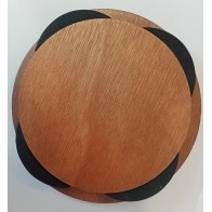 Skaņas cauruma aizsargs ģitārai western 10cm Slāpētājs Suppressor wood1