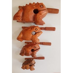 Koka varde 7.5 cm, guiro perkusijas instruments, skaņas bloks, toņu bloks, mūzikas instruments