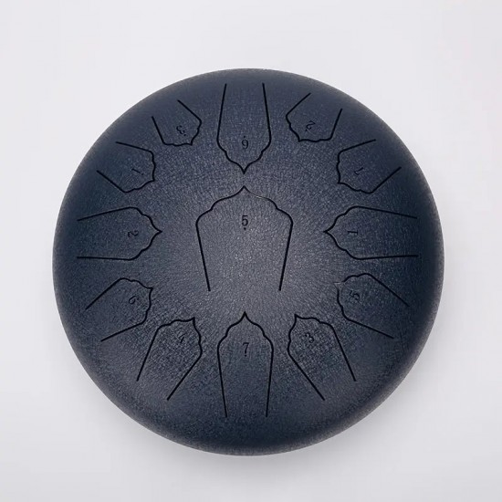 Tongue Drum 12" (30cm) blue