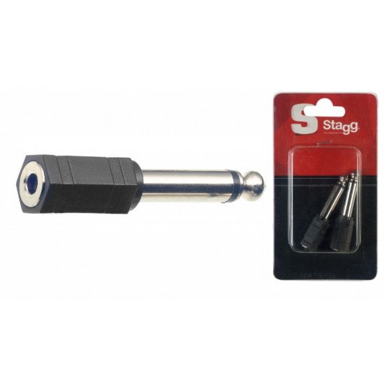 Adaptor Jack/m - Jack mini stereo/f Stagg AC-PMJFSH
