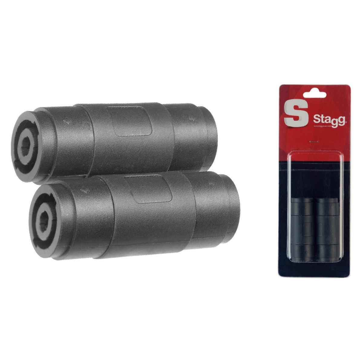 Pārveidotājs Stagg AC-SFSFH Female speaker plug/ female speaker plug (2gb)