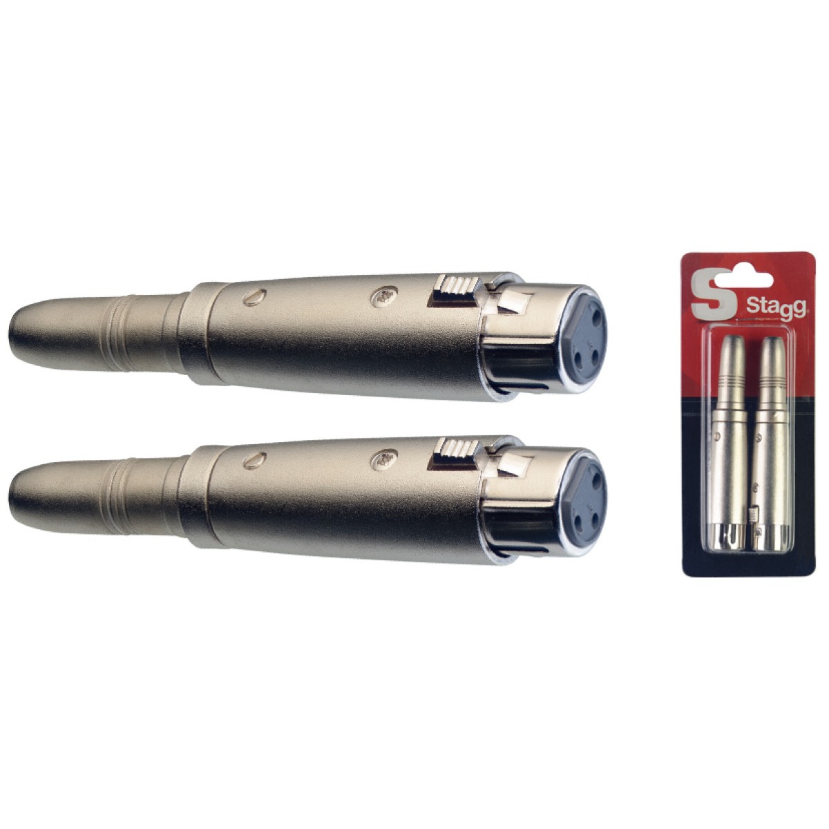 Pārveidotājs Stagg AC-XFPFH f-XLR/f-jack 6.3mm (2gb)