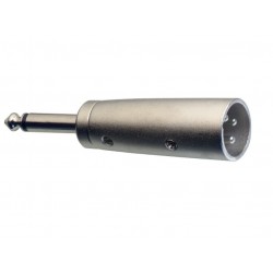 Pārveidotājs adaptieris XLR/m - mono jack AC-XMPMH Stagg (1gb)