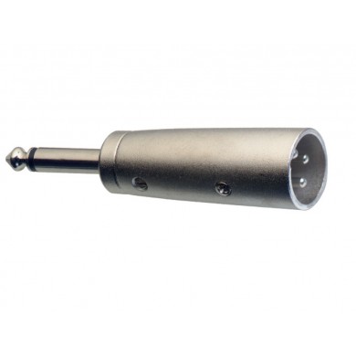 Pārveidotājs adaptieris XLR/m - mono jack AC-XMPMH Stagg (1gb)