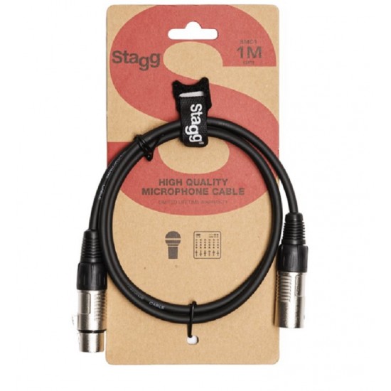 Microphone cable Stagg SMC1, 1m 