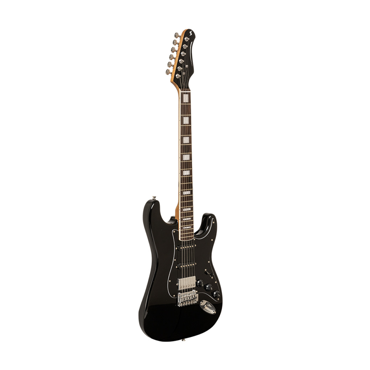 Elektriskā ģitāra Stagg SES-60 BLK