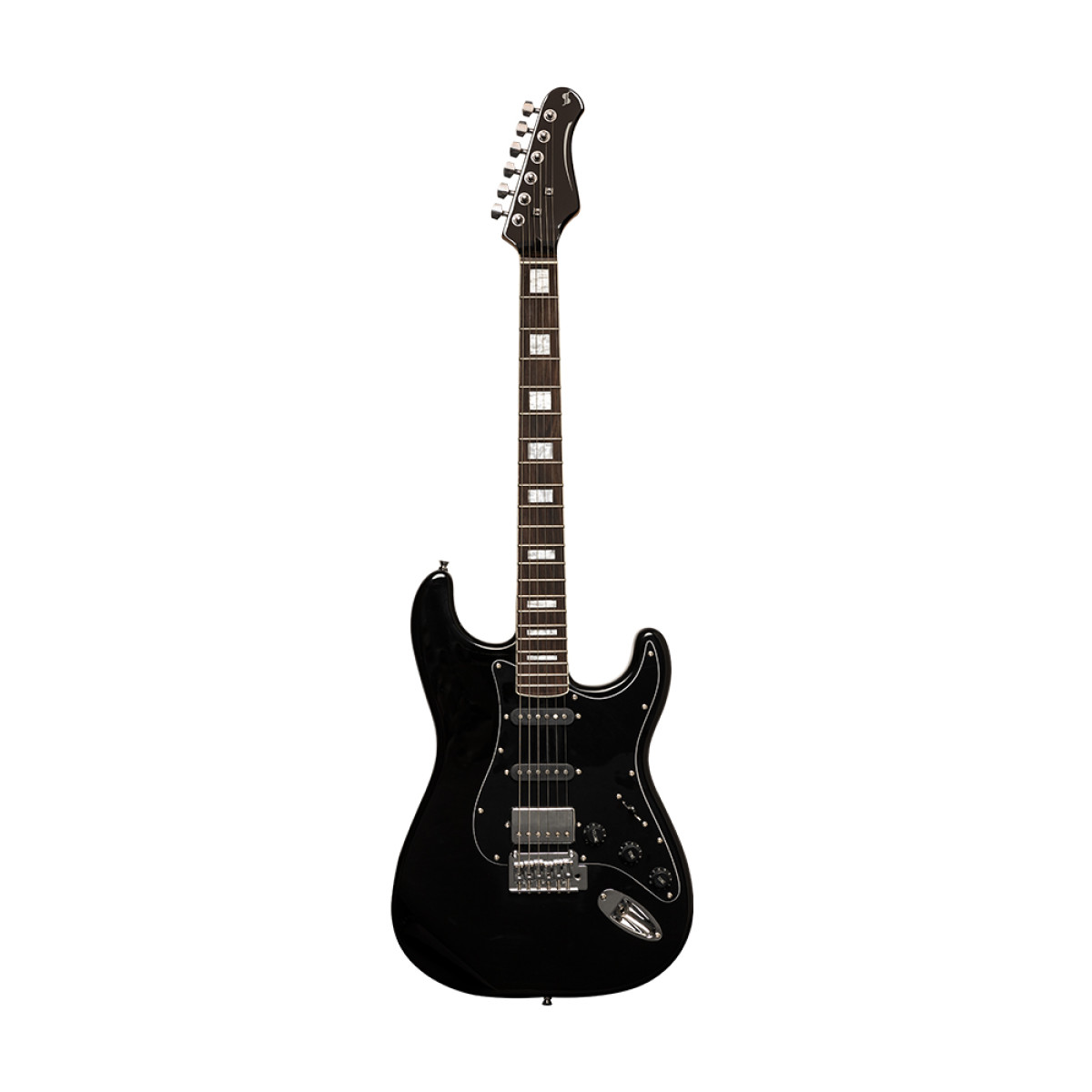 Elektriskā ģitāra Stagg SES-60 BLK