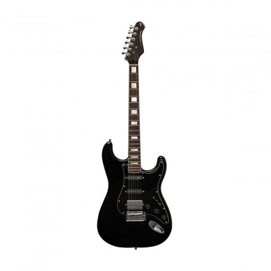 Elektriskā ģitāra Stagg SES-60 BLK