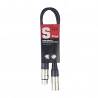 Mikrofona vads XLR / XLR, 60 cm, Stagg SMC060