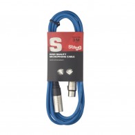 Mikrofona vads XLR / XLR, 3 m, Stagg SMC3 CBL