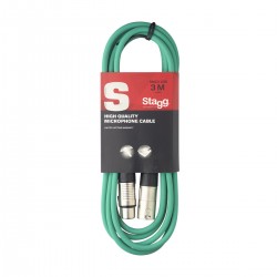 Mikrofona vads XLR / XLR, 3 m, Stagg SMC3 CGR