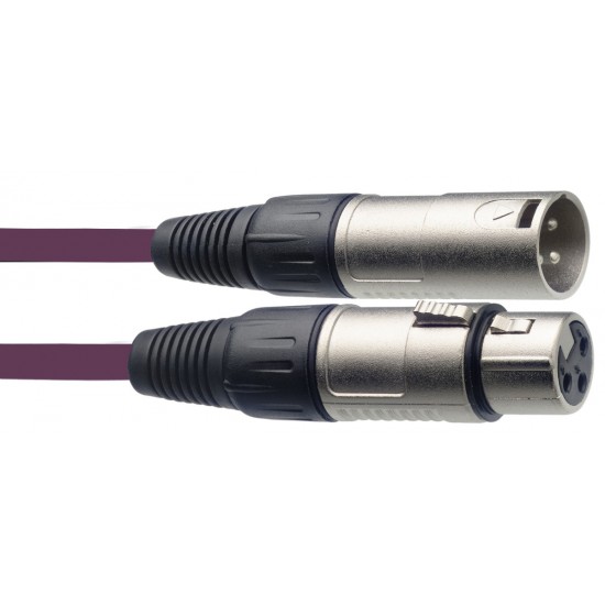 Microphone cable XLR / XLR, 3 m, Stagg SMC3 CPP
