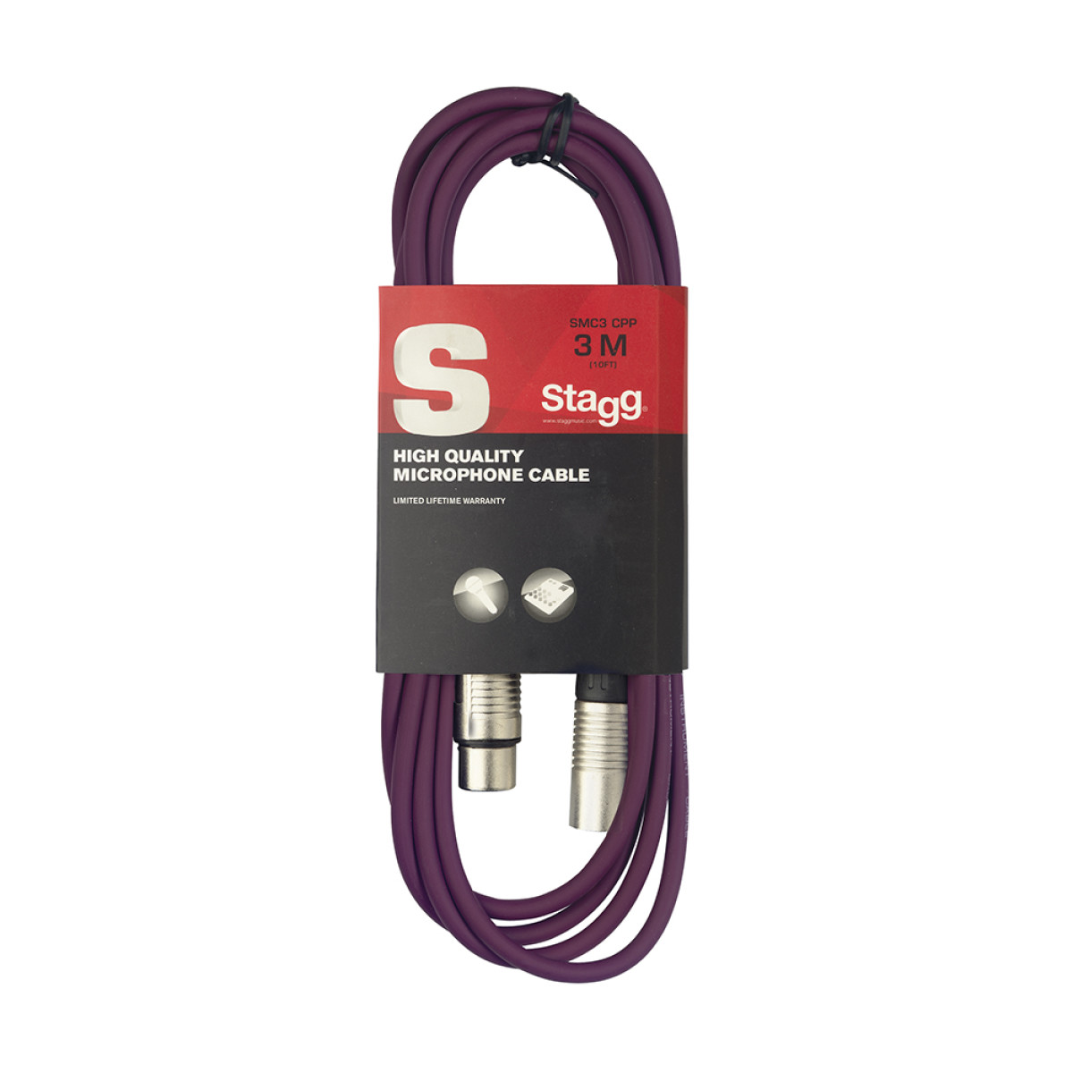 Mikrofona vads XLR / XLR, 3 m, Stagg SMC3 CPP