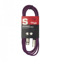 Mikrofona vads XLR / XLR, 3 m, Stagg SMC3 CPP