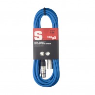 Mikrofona vads XLR / XLR, 6 m, Stagg SMC6 CBL