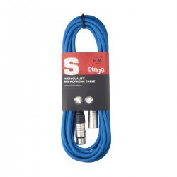 Mikrofona vads XLR / XLR, 6 m, Stagg SMC6 CBL