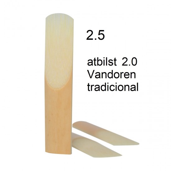 Alto saxophone reed, thickness of 2.5 mm Stagg RD-AS 2,5