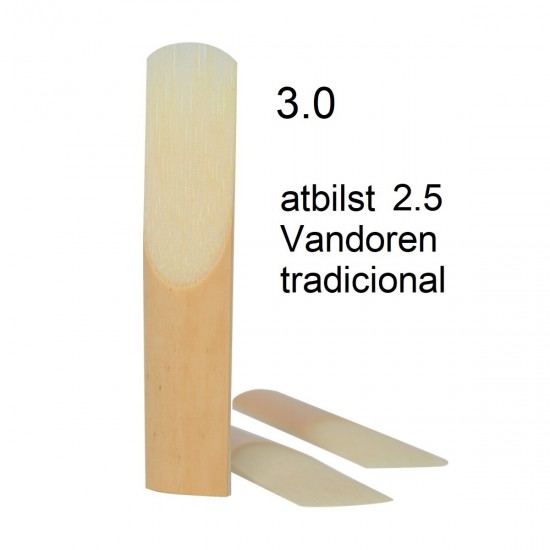 Alto saxophone reed, thickness of 3.0 mm Stagg RD-AS 3,0